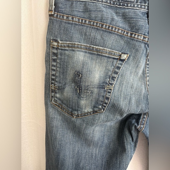 AG Adriano Goldschmied Distressed Jeans The Protégé Straight Leg Like New 0345 - Picture 8 of 14
